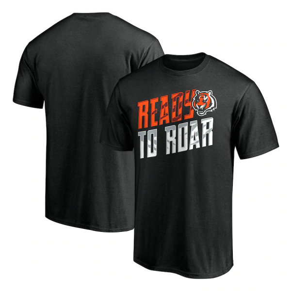 Cincinnati Bengals Fanatics Branded Roar Rise T-Shirt-Black