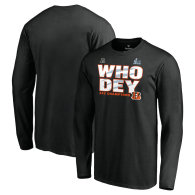 Cincinnati Bengals Fanatics Branded 2021 AFC Champions Hometown Long Sleeve T-Shirt - Black