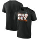 Cincinnati Bengals Fanatics Branded 2021 AFC Champions Big & Tall Hometown T-Shirt-Black