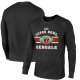 Cincinnati Bengals Majestic Threads Super Bowl LVI Bound Make it Happen Long Sleeve T-Shirt-Black