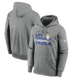 Los Angeles Rams Nike Super Bowl LVI Champions Slogan Hoodies-Gray