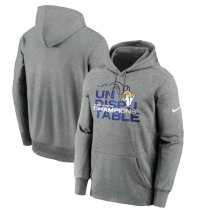 Los Angeles Rams Nike Super Bowl LVI Champions Slogan Hoodies-Gray Los Angeles Rams Nike Super Bowl LVI Champions Slogan Hoodies-Gray