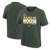 Los Angeles Rams Nike Youth Super Bowl LVI Champions Local T-Shirt - Anthracite