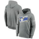 Los Angeles Rams Nike 2021 NFC Champions Iconic Hoodies-Gray