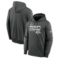 Los Angeles Rams Nike 2021 NFC Super Bowl LVI Champions Hoodies Los Angeles Rams Nike 2021 NFC Super Bowl LVI Champions Hoodies