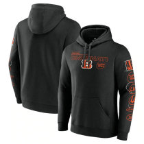 Cincinnati Bengals Fanatics Branded Super Bowl LVI Bound Hollywood Action Pullover Hoodie - Black
