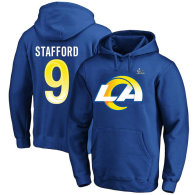 Matthew Stafford Los Angeles Rams LVI Big & Tall Name & Number Hoodies-Royal