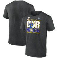 Matthew Stafford Los Angeles Rams Fanatics Branded Super Bowl LVI Champions Hometown T-Shirt - Charcoal