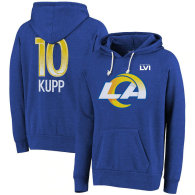 Cooper Kupp Los Angeles Rams Majestic Threads Super Bowl LVI Champions Hoodies-Royal