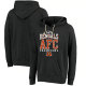 Cincinnati Bengals Majestic Threads 2021 AFC Champions Get Big Pullover Hoodie - Black
