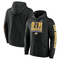 Los Angeles Rams Super Bowl LVI Champions Hoodies-Black Los Angeles Rams Super Bowl LVI Champions Hoodies-Black