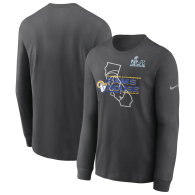 Los Angeles Rams Nike Super Bowl LVI Champions Hometown Long Sleeve T-Shirt - Anthracite
