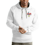 Los Angeles Rams Antigua Super Bowl LVI Bound Victory Pullover Hoodie-White