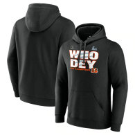 Cincinnati Bengals Fanatics Branded 2021 AFC Champions Hometown Pullover Hoodie - Black