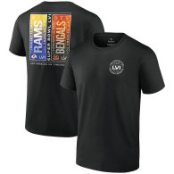 Cincinnati Bengals vs Los Angeles Rams Fanatics Branded Youth Super Bowl LVI Matchup Tickets Please T-Shirt