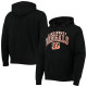 Cincinnati Bengals '47 Double Decker Headline Fleece Pullover Hoodie - Black