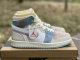 Authentic Air Jordan 1 Zoom CMFT Pink Oxford/Plum Fog-Summit White