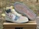 Authentic Air Jordan 1 Zoom CMFT Pink Oxford/Plum Fog-Summit White GS