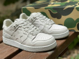 Authentic A Bathing Ape Bape SK8 Sta Triple White