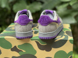 Authentic A Bathing Ape Bape SK8 Sta Grey Purple