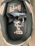 Authentic A Bathing Ape Bape SK8 Sta Dirty Pink Black
