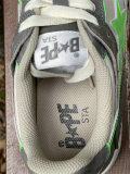 Authentic A Bathing Ape Bape SK8 Sta Grey Green