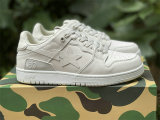 Authentic A Bathing Ape Bape SK8 Sta Triple White