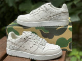Authentic A Bathing Ape Bape SK8 Sta Triple White
