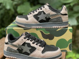 Authentic A Bathing Ape Bape SK8 Sta Dirty Pink Black