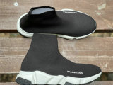 Authentic Balenciaga Speed Trainer White/Noir/Black
