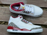 Authentic Air Jordan 3 “Cardinal Red”