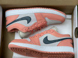 Authentic Air Jordan 1 Low “Light Madder Root”