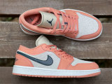 Authentic Air Jordan 1 Low “Light Madder Root”