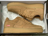 Authentic Supreme x Nike Air Force 1 Low “Flax”