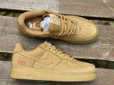 Authentic Supreme x Nike Air Force 1 Low “Flax”