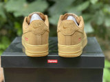 Authentic Supreme x Nike Air Force 1 Low “Flax”