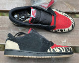 Authentic SoleFly x Air Jordan 1 Low “Carnivore” GS