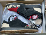 Authentic SoleFly x Air Jordan 1 Low “Carnivore” GS