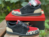 Authentic SoleFly x Air Jordan 1 Low “Carnivore” GS