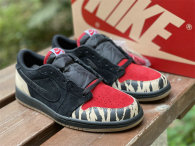 Authentic SoleFly x Air Jordan 1 Low “Carnivore”