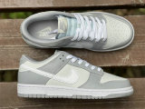 Authentic Nike Dunk Low Pure Platinum/White-Wolf Grey