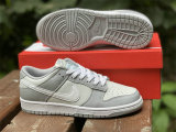 Authentic Nike Dunk Low Pure Platinum/White-Wolf Grey