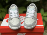 Authentic Nike Dunk Low Pure Platinum/White-Wolf Grey