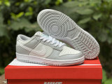 Authentic Nike Dunk Low Pure Platinum/White-Wolf Grey