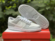 Authentic Nike Dunk Low Pure Platinum/White-Wolf Grey