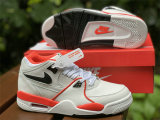 Authentic Nike Air Flight 13 Mid White/Orange
