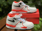 Authentic Nike Air Flight 13 Mid White/Orange