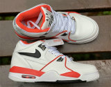 Authentic Nike Air Flight 13 Mid White/Orange