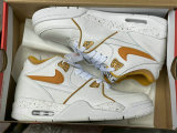 Authentic Nike Air Flight 13 Mid White/Gold
