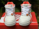 Authentic Nike Air Flight 13 Mid White/Orange